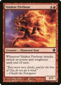 4 Jabalíes de Fuego Valakut 4x4 - LP - Rise of the Eldrazi - SPARROW MAGIC mtg - Imagen 1 de 1