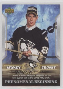 2005-06 Upper Deck Phenomenal Beginning Sidney Crosby #1 Rookie RC