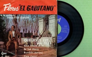 FLORES EL GADITANO / Cante Flamenco / SAEF SF-2.049 Press. Spain 1961 EP VG+ - Picture 1 of 5