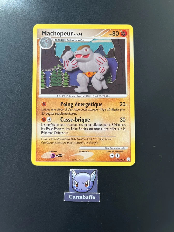 Carte Pokémon Machopeur 41/100 Unco DP Tempête NM PROCHE NEUF - Photo 1/1