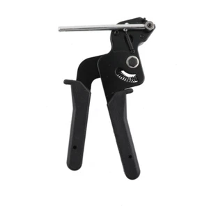 Edelstahl Zip Tie Cutter Kabelbinder Werkzeug Pistole Kit + 200 Stck. Metall Zip Binder - Bild 1 von 9
