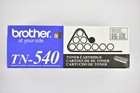 Brother TN540 Black Standard Yield Toner Cartridge Genuine TN-540