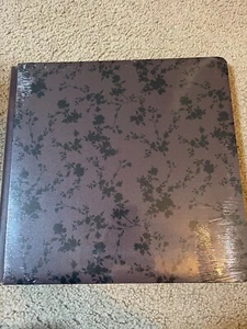 NEW Creative Memories Scrapbook Foiled Album Cover "Vintage Floral" 12x12 brown - Picture 1 of 2