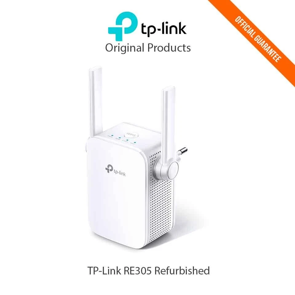 TP-Link RE305 Prolongateur de couverture Wi-Fi sans fil 300 Mbps Reconditionné
