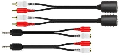 Kit extensor de audio estéreo mini audio RCA L/R sobre Cat5 Cat6 RJ45 máximo 75M 250 pies Foto 1 de 4