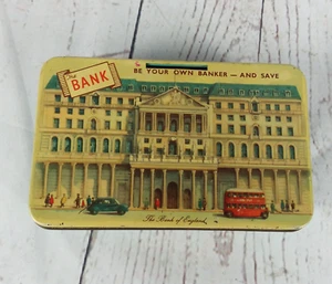 De colección Horners Blue Boy Candy Tin Bank Of England - Imagen 1 de 8
