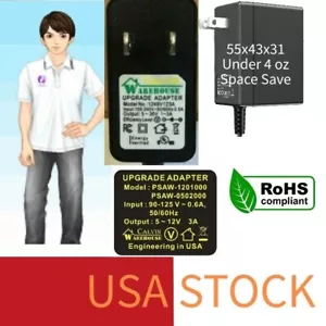 AC Adapter Model LK-DC090080 9V 800mA Cable Charger Power Supply 5.5*2.1MM - Picture 1 of 2