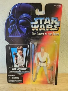 Star Wars Luke Skywalker Grappling-Hook & Blaster Long Saber POTF Action Figure - Picture 1 of 2