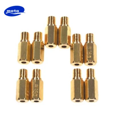 For PWK Keihin OKO CVK & 10Pcs Carburetor Slow/Pilot Jet 118 120 122-160 — 第 1/4 张图片