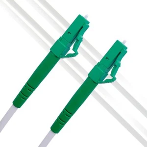 - 30m Câble à Fibre Optique LC/APC 9° vers LC/APC 9° Simplex Monomode OS2 9/... - Photo 1/7