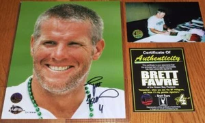 GREEN BAY PACKERS BRETT FAVRE 4 SIGNED LIMITED EDITION 8x10 MARK WALLENFANG COLL - Bild 1 von 5