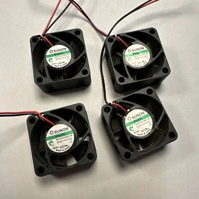 4x Sunon MB40200V3-000U-A99 Axiallüfter Lüfter 5V - 0,41 Watt 40x40x20 10,7m3/h - Bild 1 von 4