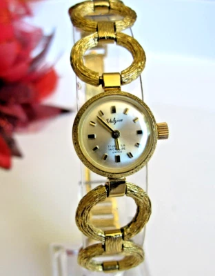 VTG Swiss VALGINE Mechanical Wind Up 17 Jewels Incabloc GP Ladies Watch (#00538) - image 1 of 4