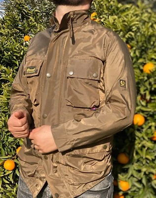 Belstaff Professional Motorcycle Biker Light Belted Jacket Rider Size 44 S M - Image 1 of 4