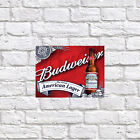 Budweiser, Retro tin metal sign nostalgic art gift Home Decor