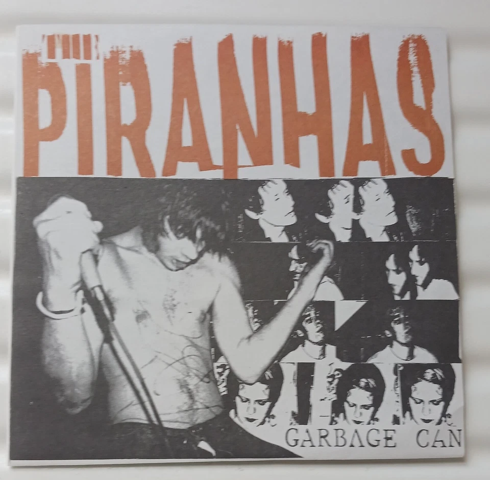 Piranhas- Garbage Can 7"EP, US, New, hardcore/Emo, Tom Perkins Records - Image 1 of 1