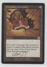 1999 Magic: The Gathering - Mercadian Masques Crumbling Sanctuary #292 4r8