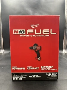 NEW In BOX Milwaukee FUEL 2904-20 18V 1/2" Cordless Brushless Hammer Drill M18 - Picture 1 of 7