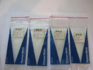 4 X THOMAS & BETTS SHRINK-KON CPO187-C-6 CLEAR HEAT SHRINK PK10 150mm LENGTH - Picture 1 of 6