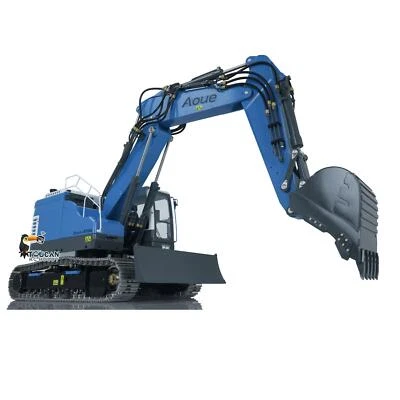 LESU Painted 3-Arm Aoue ET26L 1/14 Metal Hydraulic RC Excavator Truck W/ GPS - Image 1 of 4