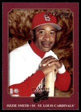 2002 Donruss Studio Classic Ozzie Smith 0771/1000 St. Louis Cardinals #CS-15