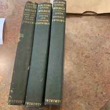 Louise Muhlbach 3 Book Lot 1902 Henry VIII Queen Horrense Goethe And Schiller