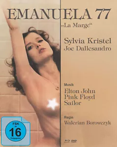 Mediabook Emanuela 77 Sylvia Kristel La Marge Walerian Borowczyk Blu-ray DVD New - Picture 1 of 2