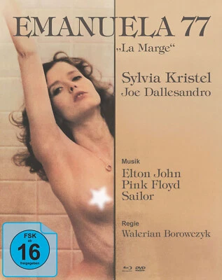 Mediabook EMANUELA 77 Sylvia Kristel LA MARGE Walerian Borowczyk BLU-RAY DVD NEU - Bild 1 von 2