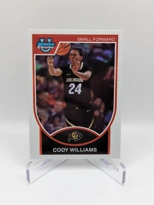 2023-24 Bowman U Chrome Cody Williams 07B-19 Silver Insert Colorado  - Picture 1 of 10