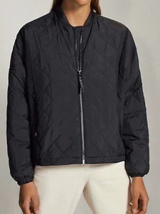 Massimo Dutti Women's Wide Cotton Bomber Jacket - Picture 1 of 17