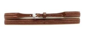 Cappello uomo M&F Western in pelle con lacci marrone 0277602 - Foto 1 di 1