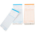  Office Supplies Attendance Punch Card Time Paper Cards Record