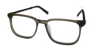 John Varvatos Rectangle Mens Smoke Crystal Eyewear Plastic Frame V400 53mm - Picture 1 of 12