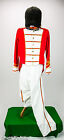 Toy Soldier Adult 5 Piece Red & White Pants Coat Boot Tops Hat  Xmas Costume 