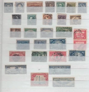 EE. UU. pequeña colección de valores clave usados (CV $275 EUR223) - Imagen 1 de 1