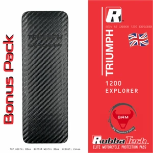 RubbaTech Triumph Tiger 1200 Explorer rubber tank pad - bundle pack - Picture 1 of 6