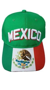 Mexico Cap Hat Any Sports Soccer World cup Adults Mens 01A-1 - Picture 1 of 2