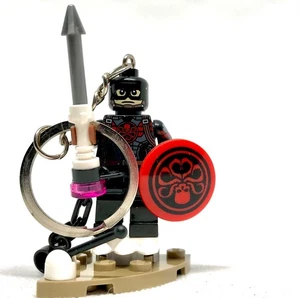 LEGO KEYCHAIN VINTAGE HANDMADE © HYDRA FACE-OFF KC KEYCHAIN AGE OF ULTRON 338 - Imagen 1 de 5