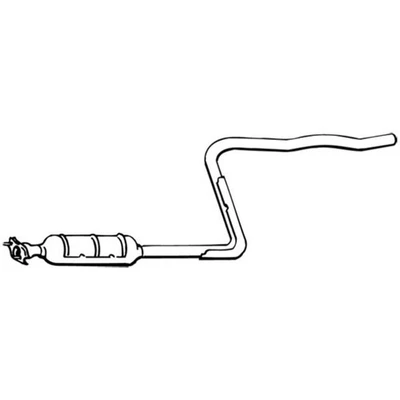 WALKER Silenciador Central Silenciador para Suzuki Swift II Hatchback EA Ma - Imagen 1 de 2