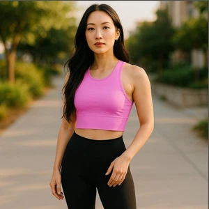 Anthropology Women's Sz XS WILO Base Ribbed Longline Sports Bra - Picture 1 of 6