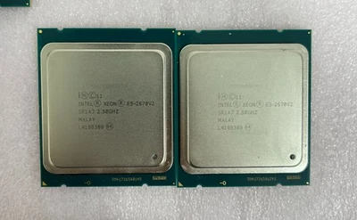 "Lote de 2" INTEL XEON E5-2670V2 SR1A7 2,50 GHz Foto 1 de 2