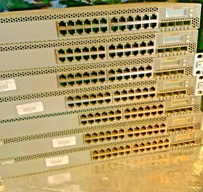 7x Juniper Networks EX2300 24P Gigabit Ethernet Managed Switch From School DK - Image 1 of 4