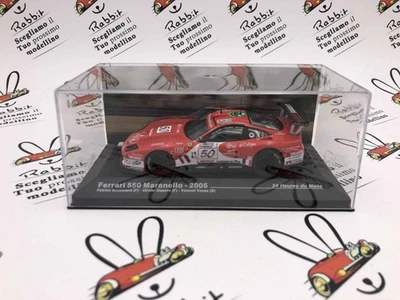 DIE CAST 1/43 " FERRARI 550 MARANELLO 2005 PATRICE GOUESLARD " 24H LE MANS - Immagine 1 di 3
