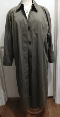 London туман с подкладкой Тренч Union ярлык размер 14 миниатюрный - Изображение 1 из 4