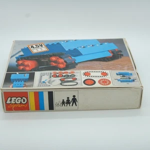 LEGO Trenes 103 Juego de Motor 4.5V con Pistas de Goma 1969 - Zug Eisenbahn Vintage R - Imagen 1 de 7