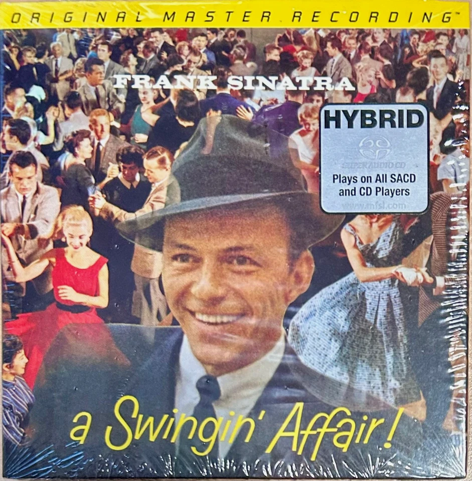 A Swingin' Affair! [Digipak] by Frank Sinatra (CD, Feb-2014, Mobile Fidelity Sound Lab)