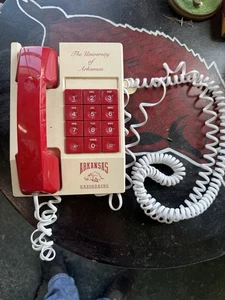 Vintage Festnetztelefon Arkansas Razorbacks University Of Arkansas Relikt RAR - Bild 1 von 4