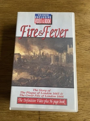 Fire and Fever: The Great Plague of London & The Great Fire of London VHS Tapes - Image 1 of 4