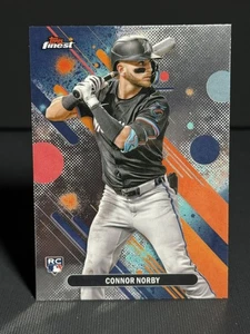 2025 Topps Baseball Finest Connor Norby Rare #207 RC Miami Marlins - Picture 1 of 2