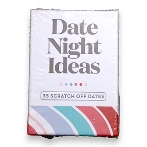 Date Night Ideas Scratch Off Cards 35 Fun Romantic Adventure Challenges - Picture 1 of 2